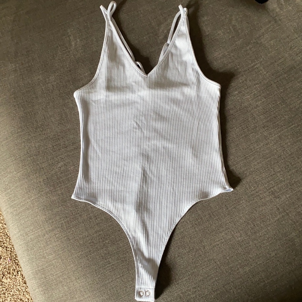 Forever 21 light blue body suit!